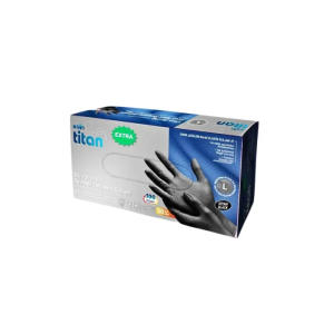 KOİN ELDİVEN TİTAN SİYAH TIRTILLI 