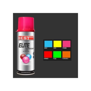 BEST BOYA ELİTE 400 ml. FLORESAN KIRMIZI