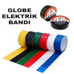 GLOBE ELEKTRİK İZOLASYON BANDI KIRMIZI