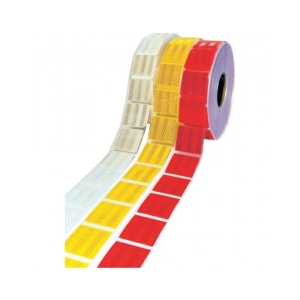 REFLEKTİF PARÇALI ŞERİT 55mm/ 50 mt. BEYAZ