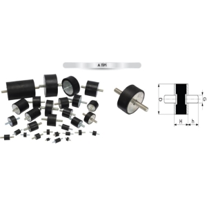 A TİP VİBRASYON TAKOZ  25x30x6