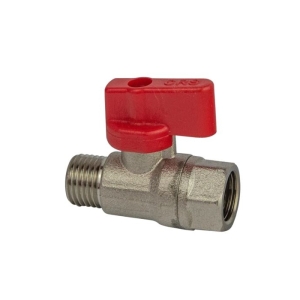 MİNİ KÜRESEL VANA  1/4 DİŞİ-ERKEK