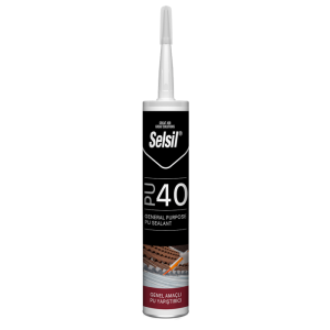SEL-13325  PU MASTİK 40 SHA 280 ml. SİYAH