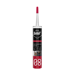 SEL-15522  RTV YÜKSEK ISI SİLİKONU 280 ml. KIRMIZI
