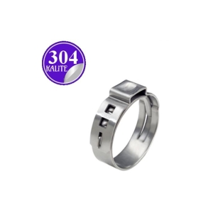 SIKMALI KELEPÇE 304 PASLANMAZ 11,8 mm.