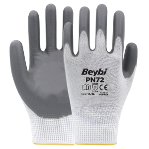 ELDİVEN NİTRİL PN72 GRİ BEYBİ