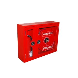YANGIN DOLABI ÇİFT KAPI SIVA ÜSTÜ CAM KAPAK 30 mt.